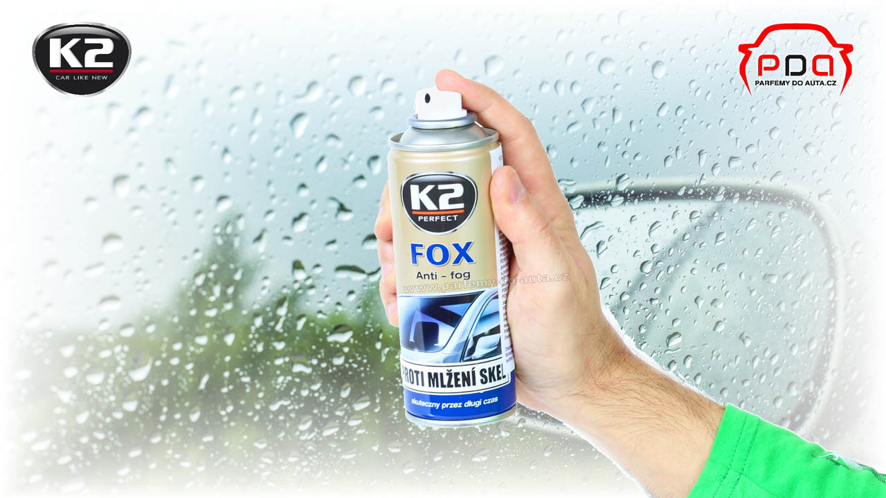 K2 FOX sprej proti zamlžení oken auta
